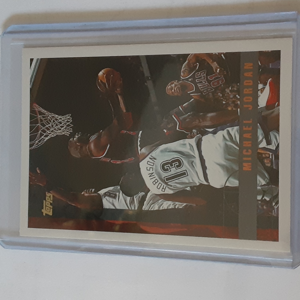 1997 Topps michael jordan card